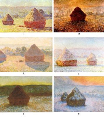  “The Haystacks” – An Impressionistic Tapestry of Light and Shadow!