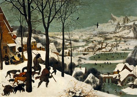 The Hunters in the Snow của Pieter Bruegel: Lãng Mạn Tuyết và Niềm Vui Biểu Diễn Rõ Ràng!